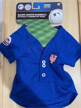 New York Mets Pet Jersey Sz. Small